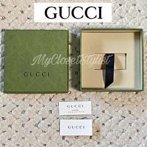GUCCI Wallet Gift Box 4pc Card Set NEW! Limited Edition jewelry accessories RARE